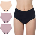 Washable Urinary Incontinence Underwear for Women - Seamless High 3