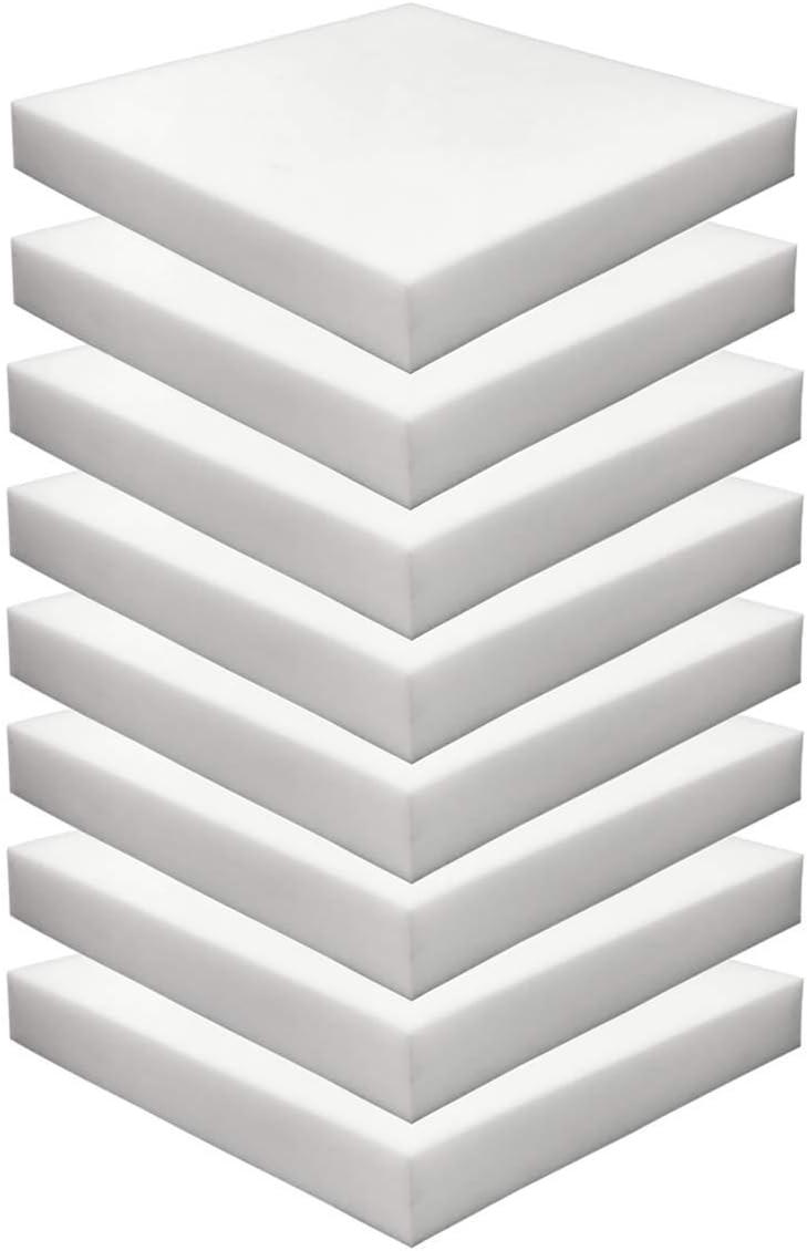Foamma High Density Upholstery Foam for Chair Cushions and More