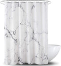 YOSTEV Marble Grey Shower Curtain, 3D Print, Water Proof, 72x72