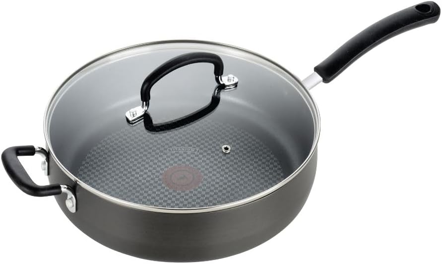T-fal Ultimate Jumbo Cooker 5 Quart Non Stick Deep Frying Pan