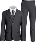 Boys Suit for Kids Tuxedo Suits for Wedding Formal Suit (Style RK2B)