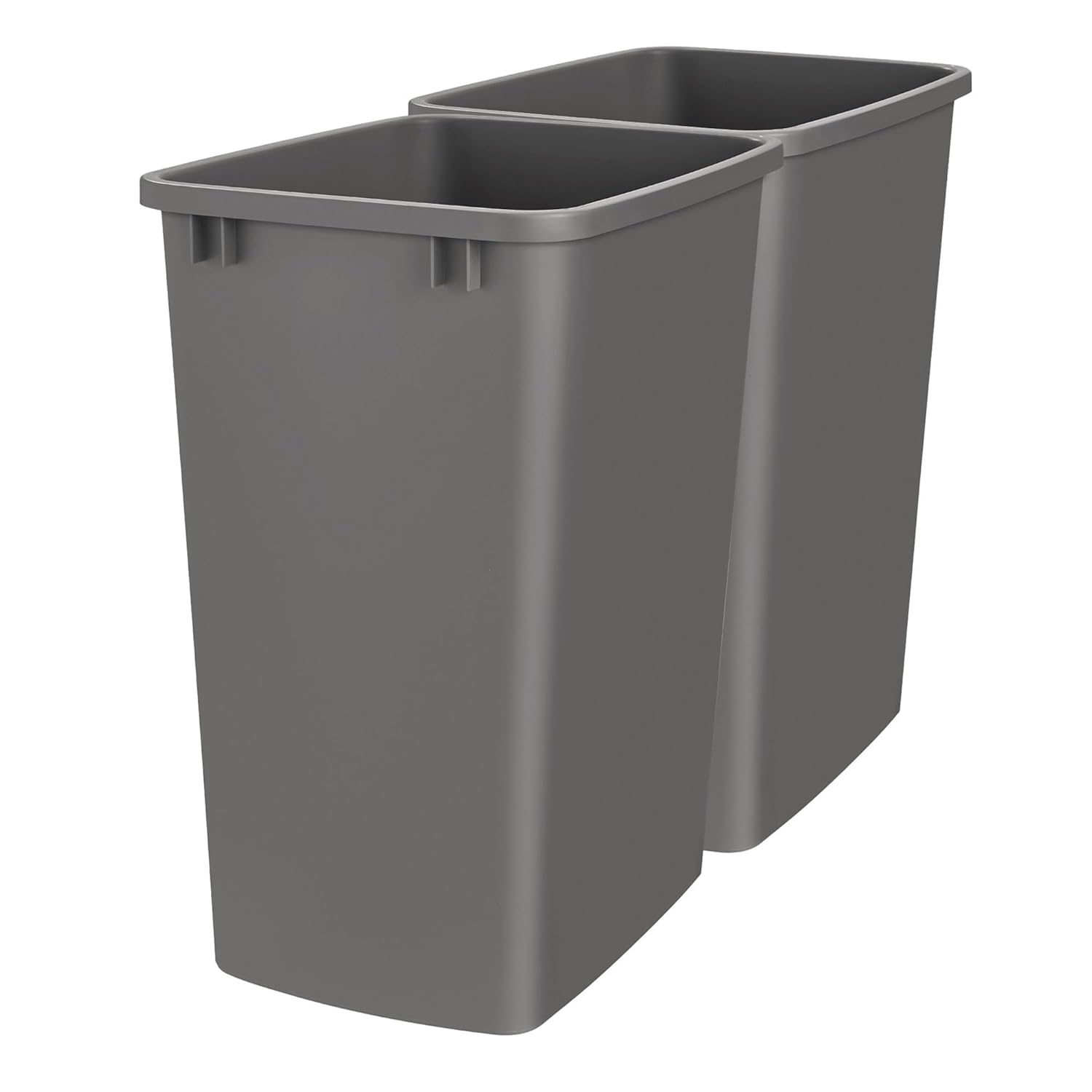 Rev-A-Shelf 35 Quart Trash Bin Replacement Set for Kitchen Use