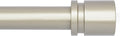 Adjustable Window Curtain Rod 16-60 Inches | Brushed Nickel Finish