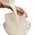 Nut Milk Bag 2-Pack - Premium Fine Mesh Cheesecloth & Coffee Filter
