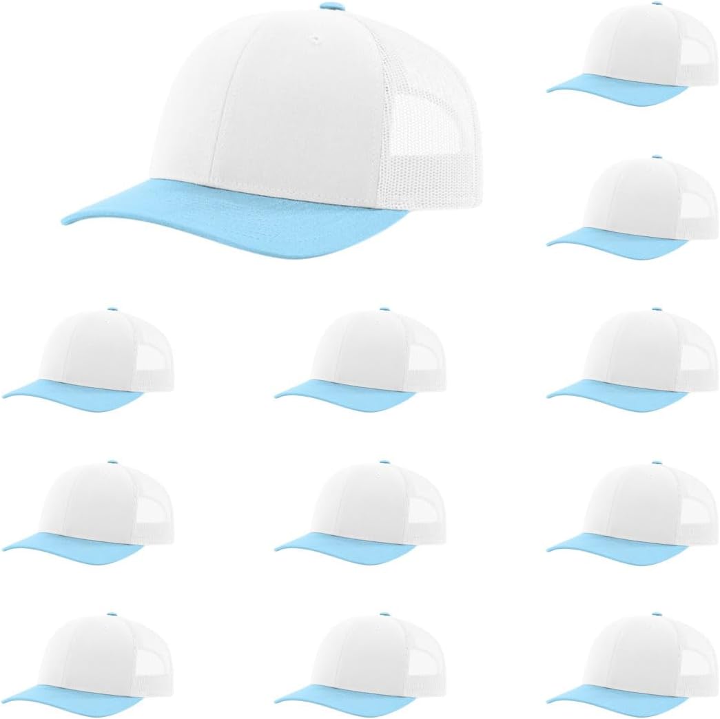 Richardson 112 Classic Six-Panel Adjustable Snapback Trucker Cap