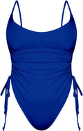 High Leg One Piece Swimsuit for Women - Tummy Control Cheeky Fit