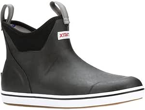 Xtratuf Xt W Ankle Deck Black 8: Waterproof and Slip-Resistant