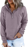 Dokotoo Womens Hooded Pullover Sweatshirt - Casual Oversized Fit Color
