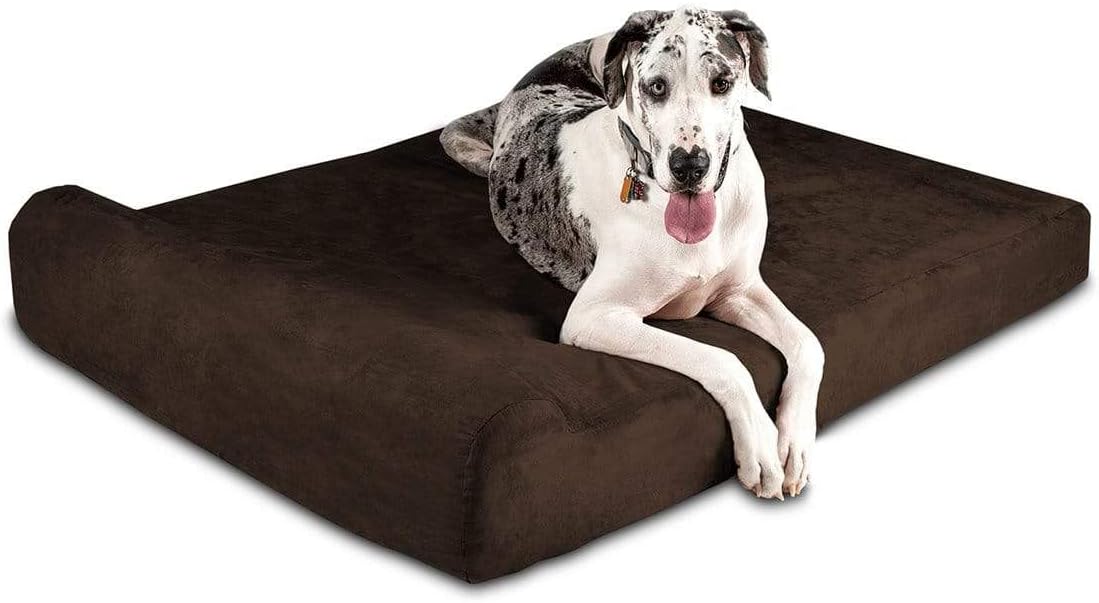 Giant Orthopedic Dog Bed for Large Dogs - 7in Thick Comfort