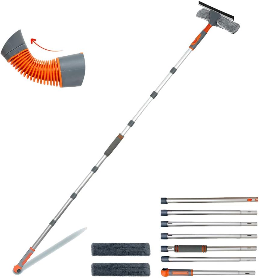 Extend & Reach for Sparkling Glass - AIDELY Squeegee