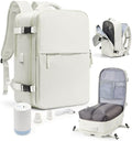 Vacuum Seal Travel Backpack with Air Pump - Space-Saving Carry-On