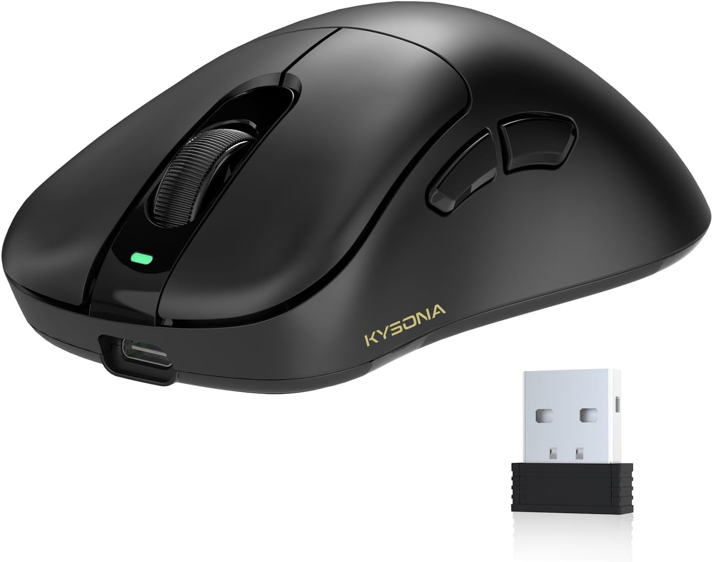 KYSONA 24000 DPI Wireless Gaming Mouse - Lightweight & Ergonomic