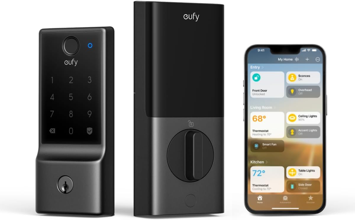 eufy Smart Lock E31: Keyless Entry with Fingerprint Technology