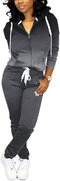 Nimsruc Two Piece Outfits For Women Casual Tracksuit - Comfortable add