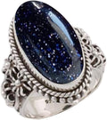 Solid 925 Sterling Silver Turquoise Ring for Women & Men (Style V137)