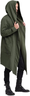 Mens Hoodie Midweight Long Sleeved Hooded Sweatshirt - Everyday Warmth