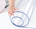 Wadrac Crystal Table Top Protector Cover 30x66 in - Clear 1.5mm Pad