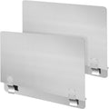 Stainless Steel Fryer Splash Guard 2-Pack - Heavy Duty Stove Shield