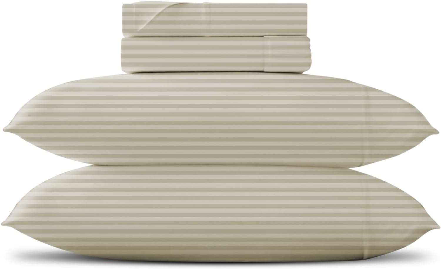 Luxury Egyptian Cotton King Stripe Sheet Set for Ultimate Comfort