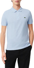 Men's Slim Fit Pique Polo Shirt Heather Cove - Lacoste