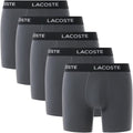Lacoste Men's Cotton Stretch Essentials Boxer Briefs, 5-Pack Jewelry