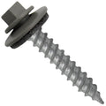 Metal Roofing Screws 12 x 1-1/2 in Pewter Gray - Re-Grip Case