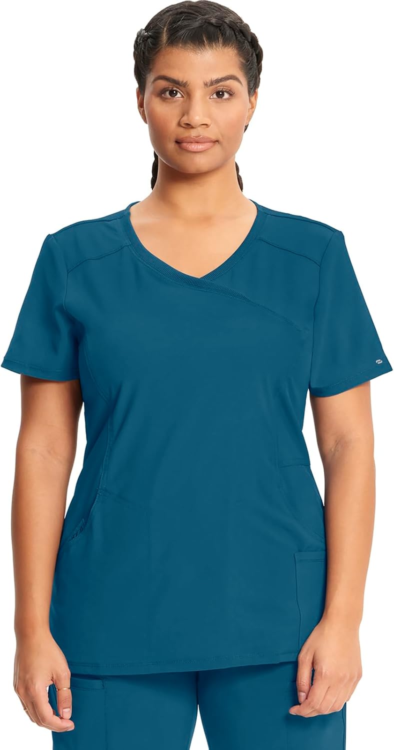 Infinity by Cherokee Women Nurse Scrubs Top Mock Wrap - 2625A Review
