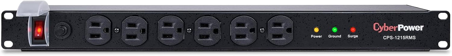 CyberPower Rackmount Surge Protector - 12 Outlets, 15ft Cord!