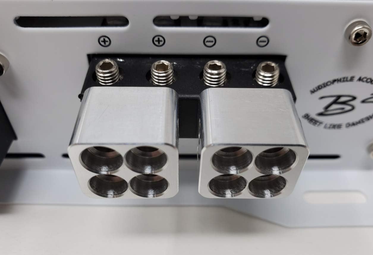 Quad Speaker Wire Amplifier Inputs for Enhanced Car Audio Sound