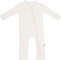 Unisex Bamboo Rayon Zippered Romper 0-24 Months - Dual Zipper Comfort