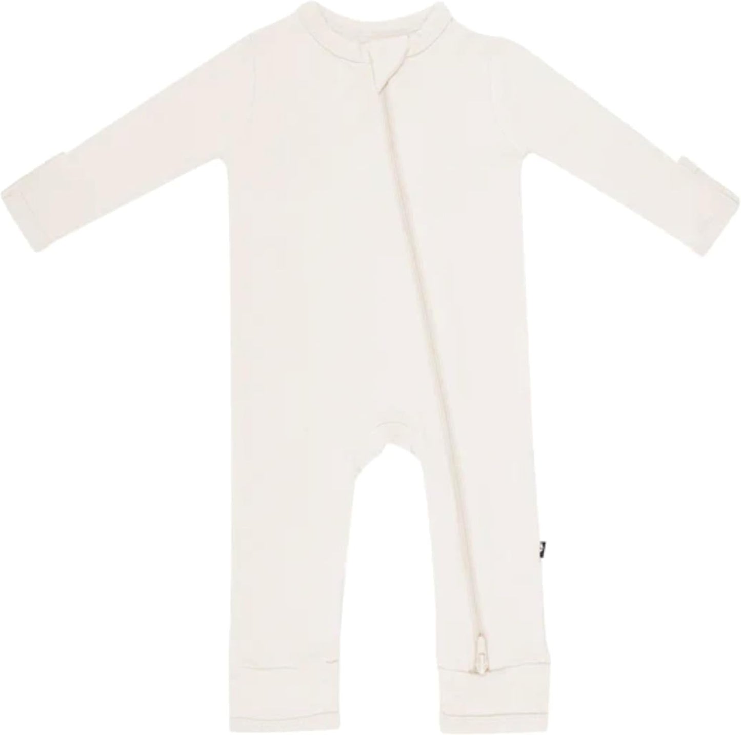 KYTE BABY Unisex Bamboo Zippered Rompers for Infants 0-24 Months