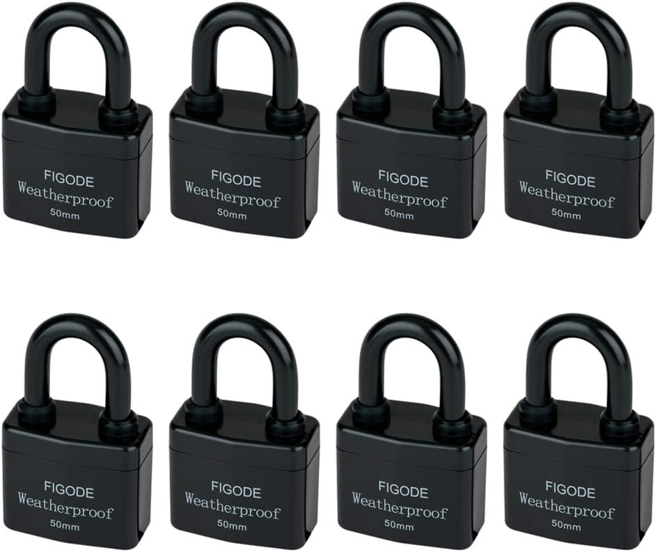 FIGODE Outdoor Waterproof Padlocks for Heavy Duty Security