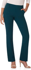 Bootcut Trousers for Women by Rekucci with Comfortable Tummy Control