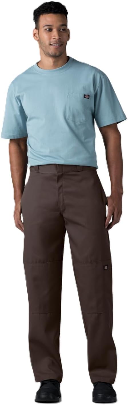 Dickies Men's Loose Fit Double Knee Work Pant for Durability