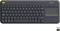 Logitech Keyboard with Touchpad K400 Plus Renewed - Sofa-Friendly