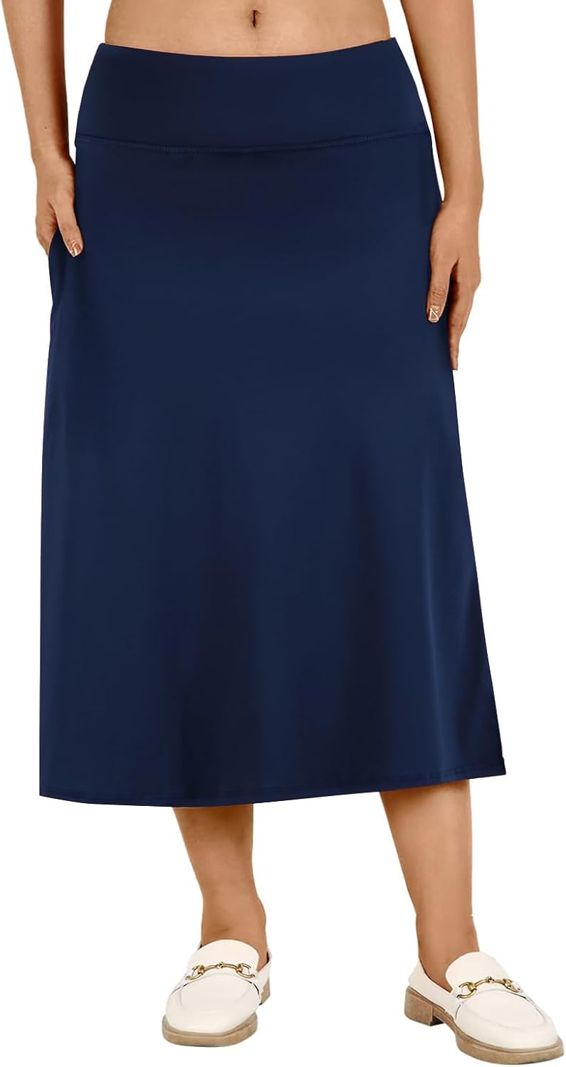 Womens Skorts Modest Knee Length Skirts for Active Lifestyle