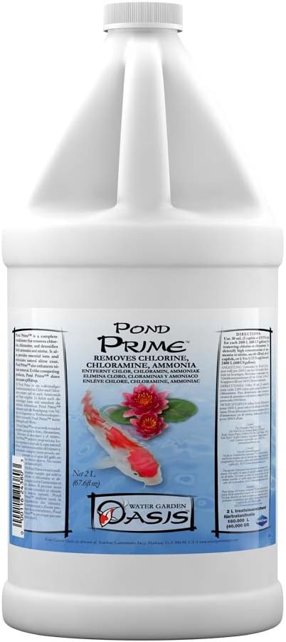 Seachem Pond Prime Water Conditioner - Detoxifier for Ponds