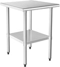 HARDURA Stainless Steel Table 24X24 Inches for Kitchen Use