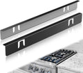 316 Stainless Steel Stove Gap Covers - Mirror Black Stove Trim Kit