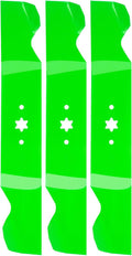 3 Pack Mower Mulching Blade for 54 in Deck - Reliable Cut & Fit