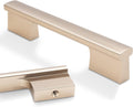 10 Pack Champagne Bronze Pulls 3.75 in Hole Centers - Durable Cabinet