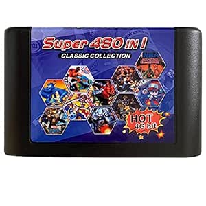 480in1 Game Cartridge for Sega Mega Drive - Classic Collection