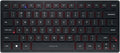 Cherry KW 9200 Mini Wireless Rechargeable Compact Keyboard - Compact