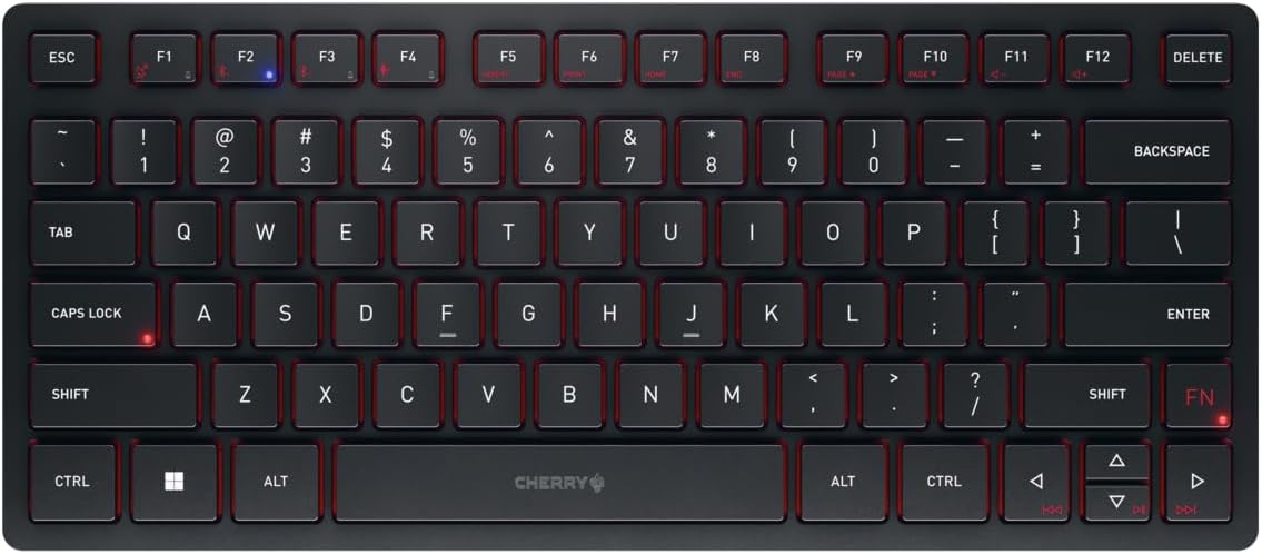 Cherry KW 9200 Mini Wireless Rechargeable Compact Keyboard Review