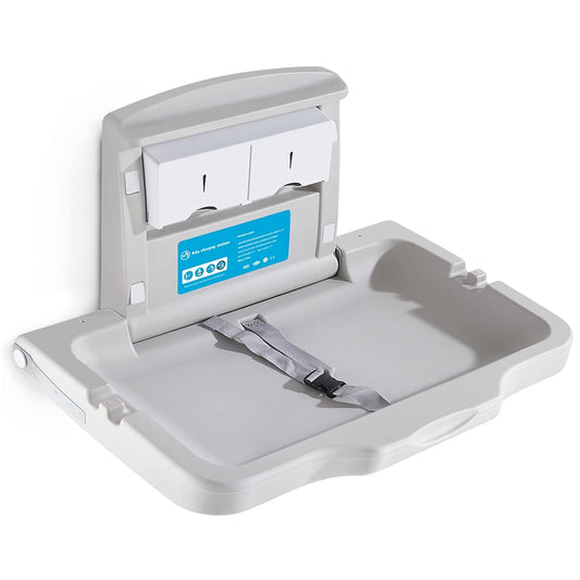 Baby Changing Station Wall Mounted for Safe and Easy Diaper Changes