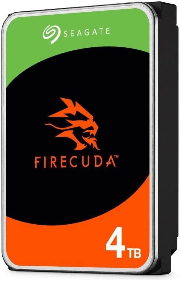 Seagate FireCuda 4TB Internal Hard Drive for Ultimate Storage