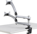 Cotytech Dual Desk Mount Spring Arm Clamp Base - Dual Apple Monitor