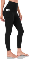 Workout Pro/Yoga Pro 7/8 Leggings with Side Pockets - High Waist Tummy
