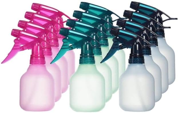 Prime Pro Empty Spray Bottles Assorted Colors for Versatile Use