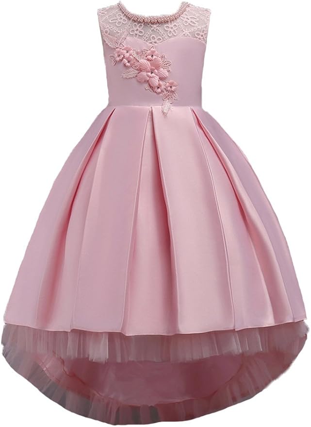 WEONEDREAM Princess Girls Dress for Wedding Birthday Party